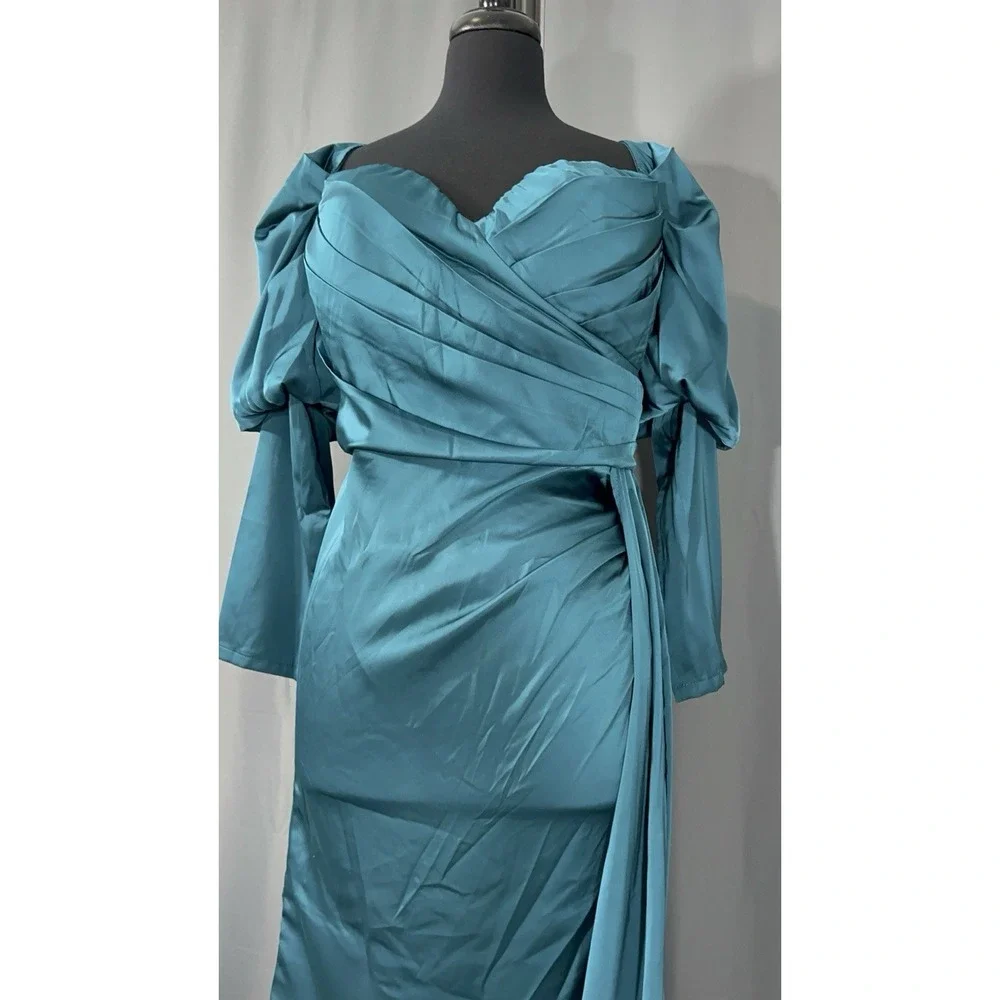 Faeriesty green satin